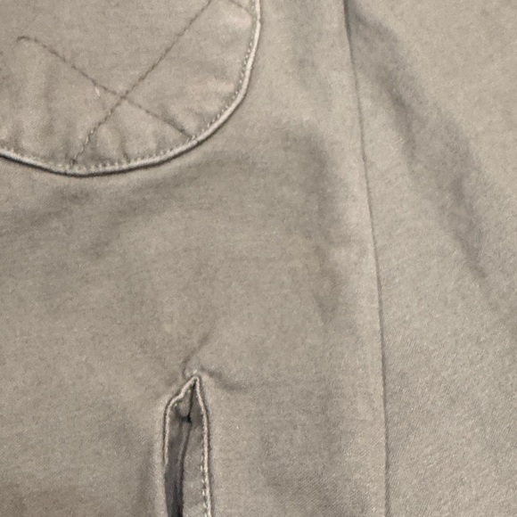 Insight Olive Green Utility Shirt Jacket  L / Women’s XL Camo Trim Patch Elbows - Picture 12 of 14